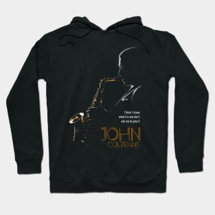 John Coltrane silhouette Hoodie
